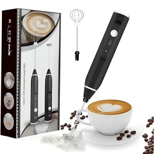 Rechargeable Coffee Beater – 3 High Speeds Adjustable Electric