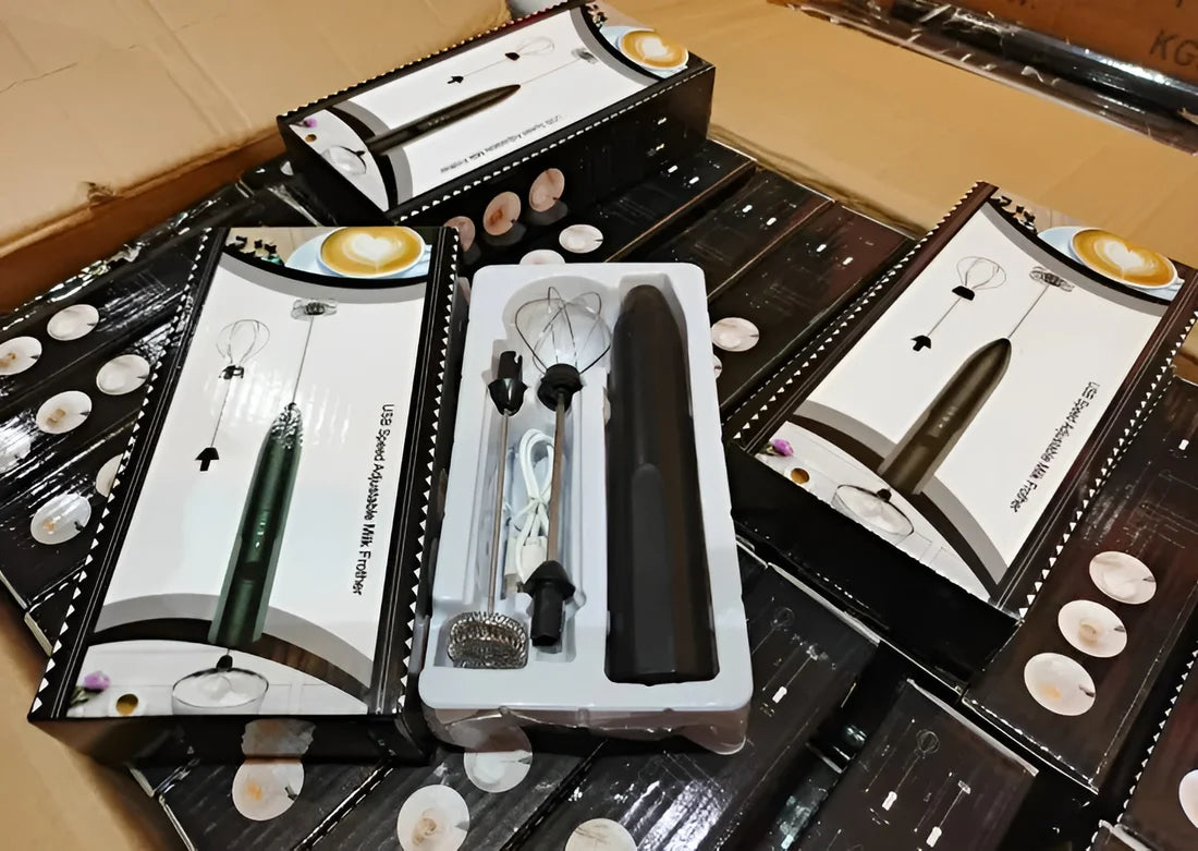 Rechargeable Coffee Beater – 3 High Speeds Adjustable Electric